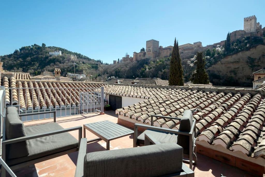 Vista Alhambra I- Private Roof Top Terrace - Wifi Granada Exteriör bild