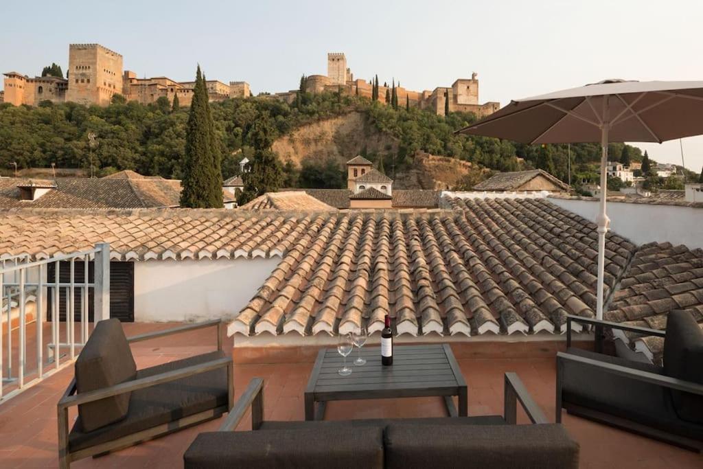 Vista Alhambra I- Private Roof Top Terrace - Wifi Granada Exteriör bild