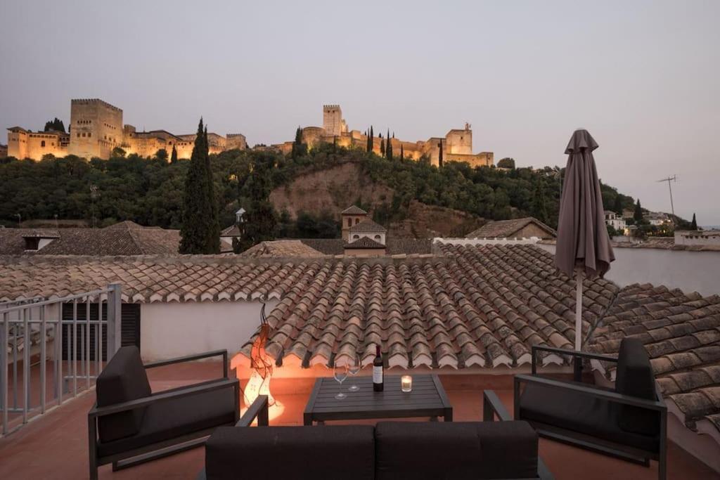 Vista Alhambra I- Private Roof Top Terrace - Wifi Granada Exteriör bild